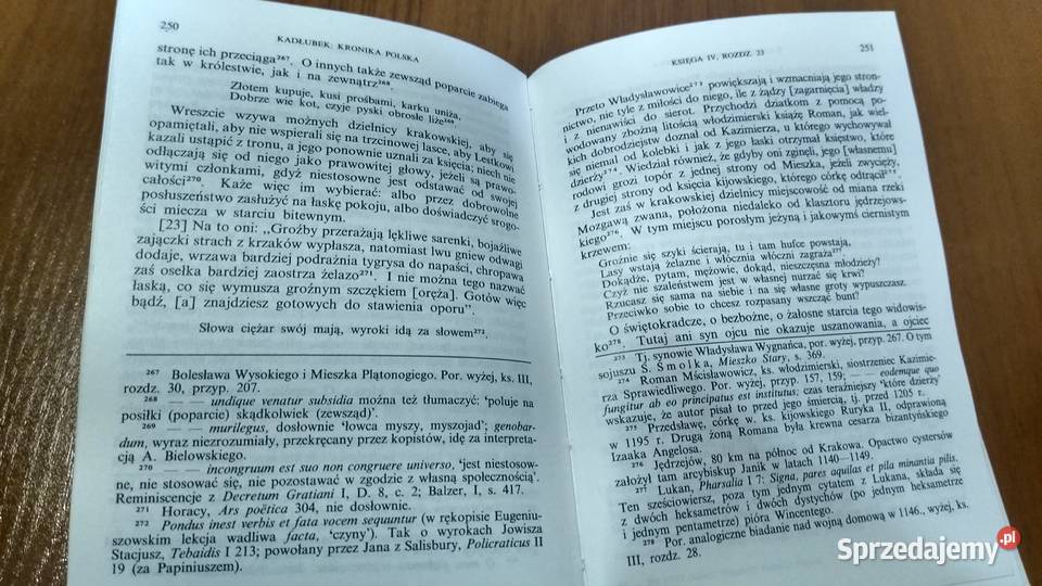 Kronika polska Mistrz Wincenty tzw Kadłubek pomorskie