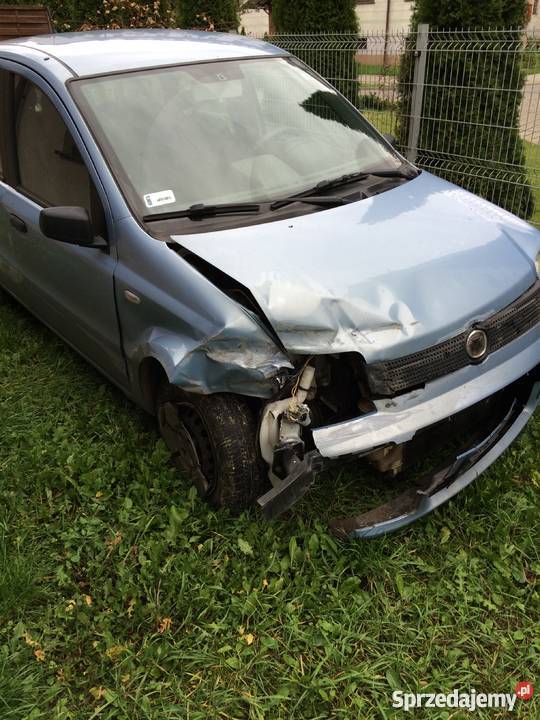 Fiat Panda 2008 uszkodzona Warszawa