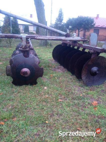 Talerzówka Brona Talerzowa nieuszkodzony Agregaty lubelskie Parczew