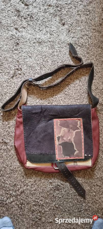 Torba niepowtarzalna retro handmade uortret Gliwice sprzedam