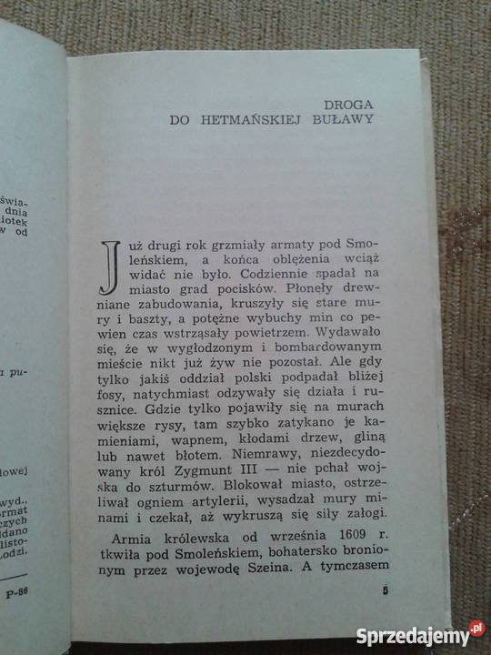 HETMAN STANISŁAW KONIECPOLSKI Leszek Parczew sprzedam