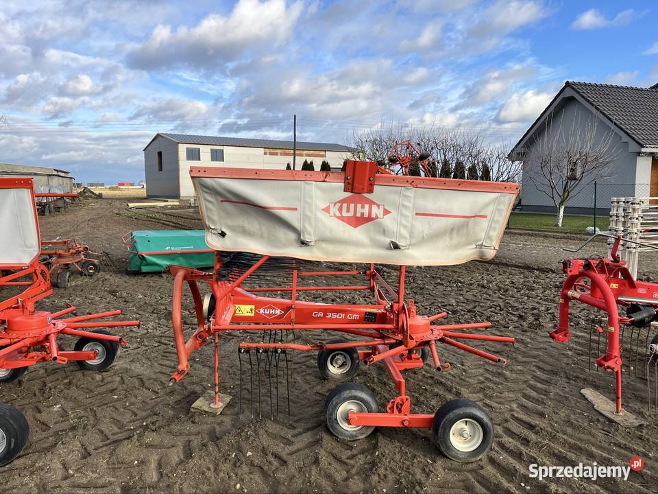 Zgrabiarka Kuhn Ga 3501 gm Tabdem wielkopolskie Chwałkowo