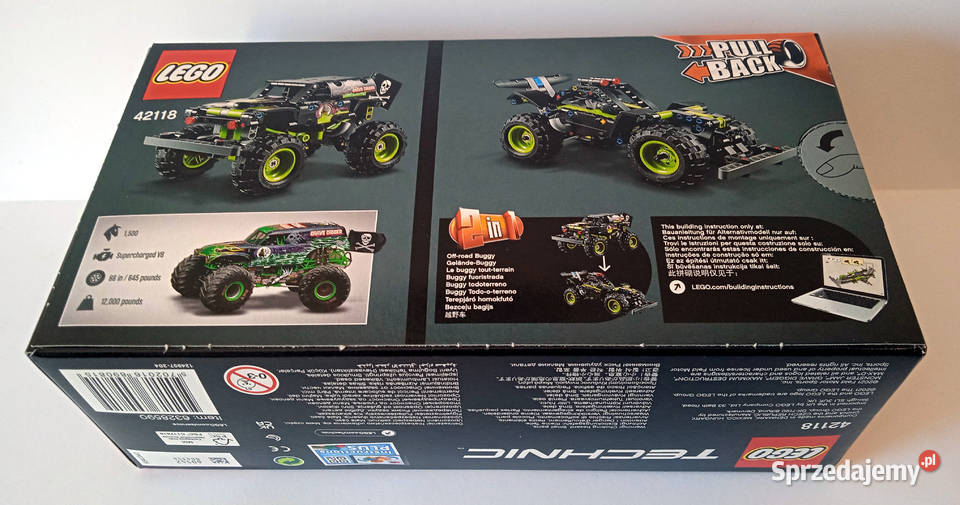 LEGO Technic Monster Jam Grave Digger 42118 Poznań sprzedam
