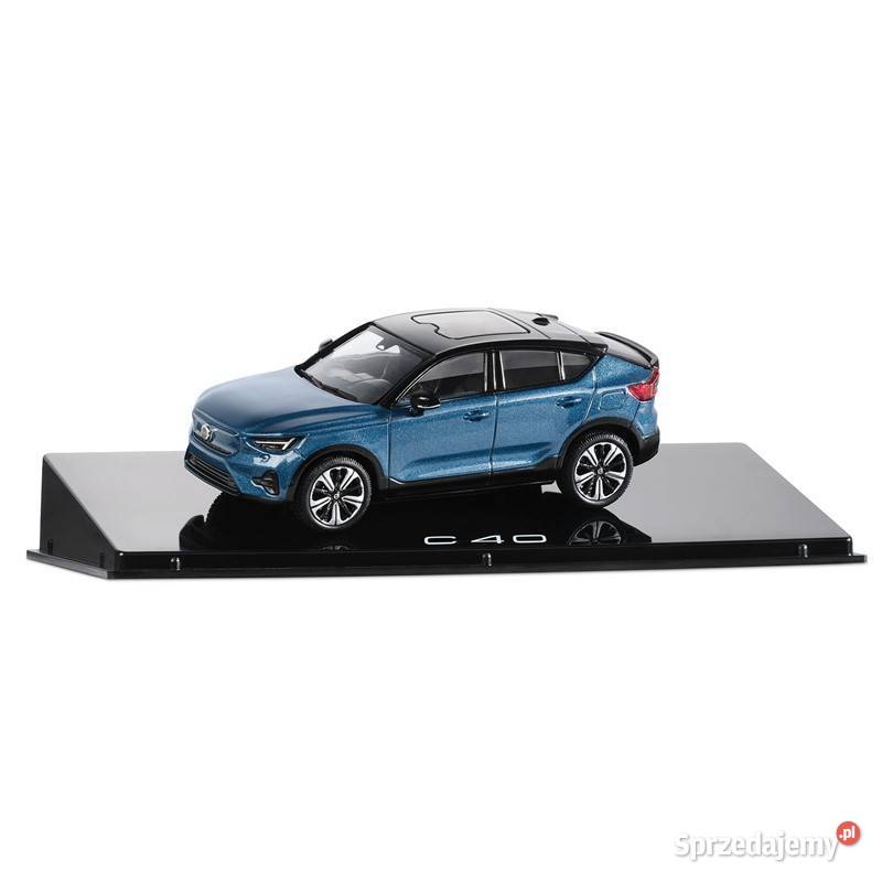 VOLVO model C40 Recharge 143 Fjord Blue OE Gadgety motoryzacyjne dolnośląskie Bielany Wrocławskie
