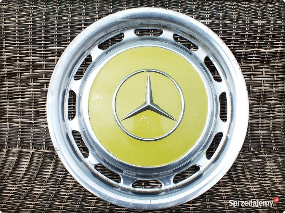 MERCEDES Oryginalny Kołpak kolor Żółty Beczka Żary