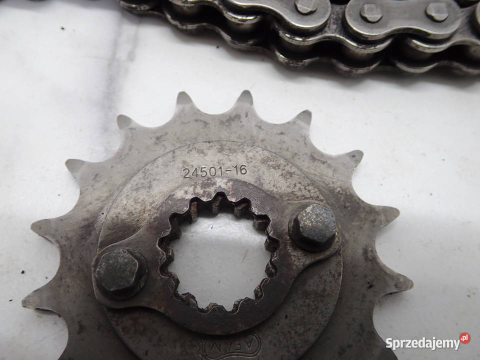 Łańcuch 520 AX Zębatka Przód 16z Kawasaki Gpz lubuskie Strzelce Krajeńskie
