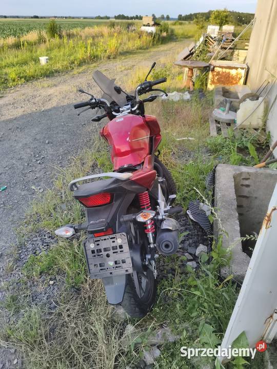 sprzedam Honde cb125f 2015 na części w całości dolnośląskie Nowogrodziec sprzedam