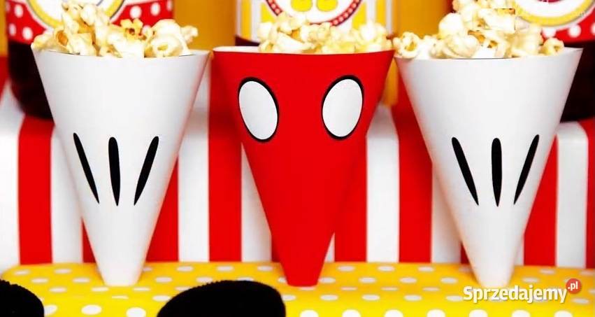Myszka Mickey Miki szablony urodziny słodki stół sprzedam