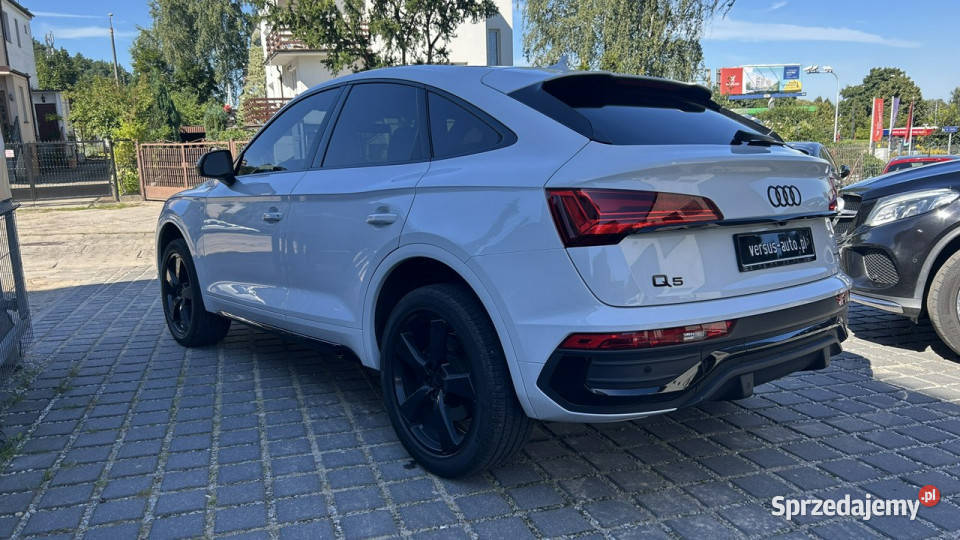 Audi Q5 Sportback 20 TFSI Quattro Panorama biały Gdynia sprzedam