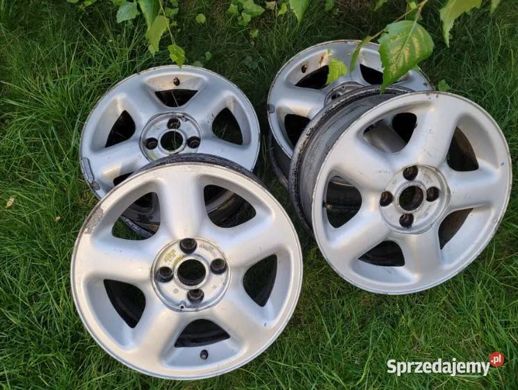 Alufelgi felgi aluminiowe alu 15 4x100 vw skoda Jarosław