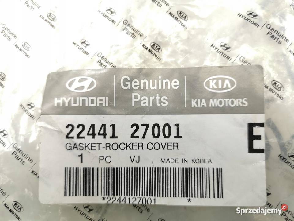 USZCZELKA POKRYWY ZAWORÓW HYUNDAI TUCSON 0410 20 osobowe