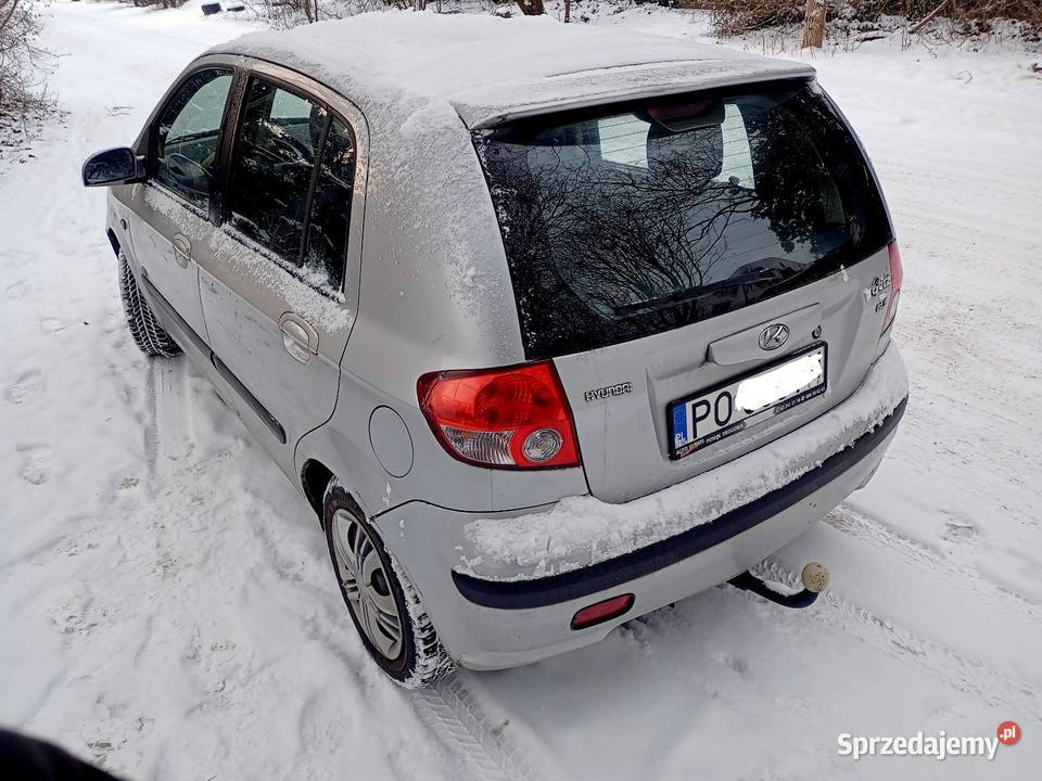 Hyundai Getz 2005 15 CRDI 5 drzwi Poznań