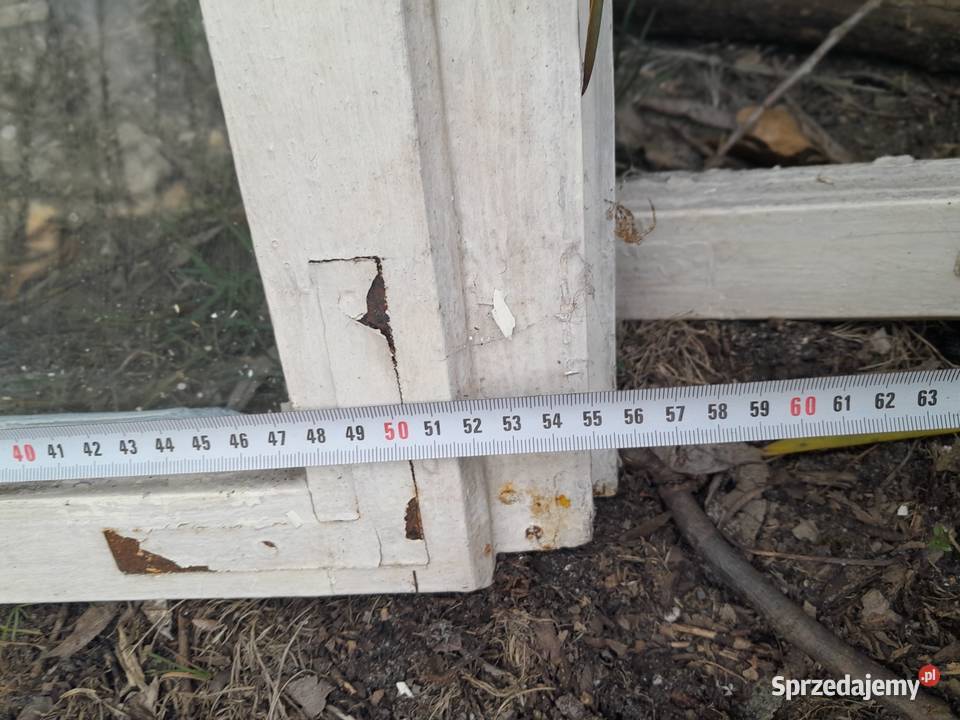 Stare drewniane ramki okienne okna okienka