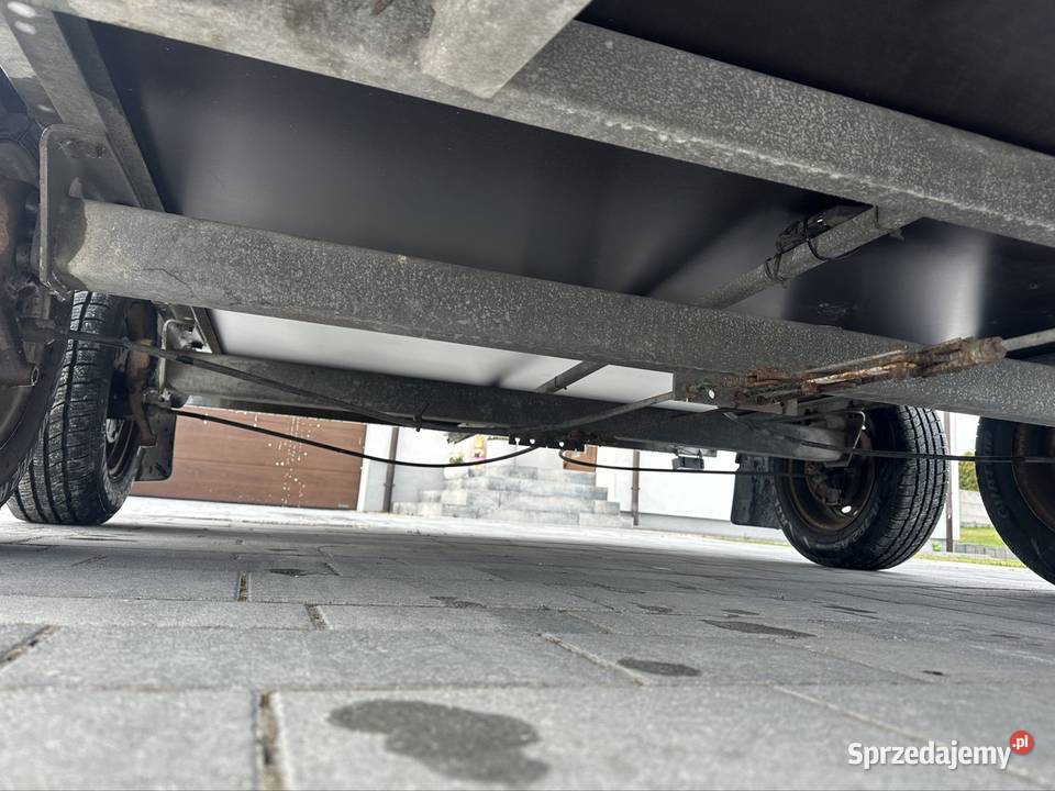 Przyczepa do przewozu 2 koni dmc 1300 kat b Mokra