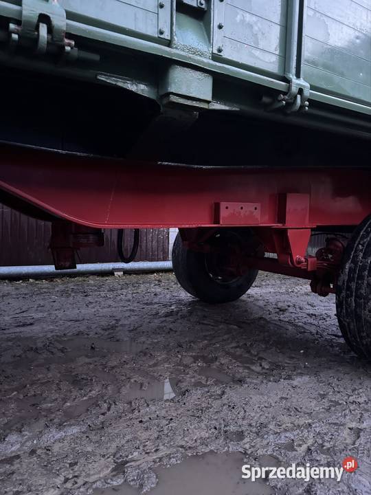 Przyczepa Blumhardt 14t Wywrot 3stronny hamulce Krynice