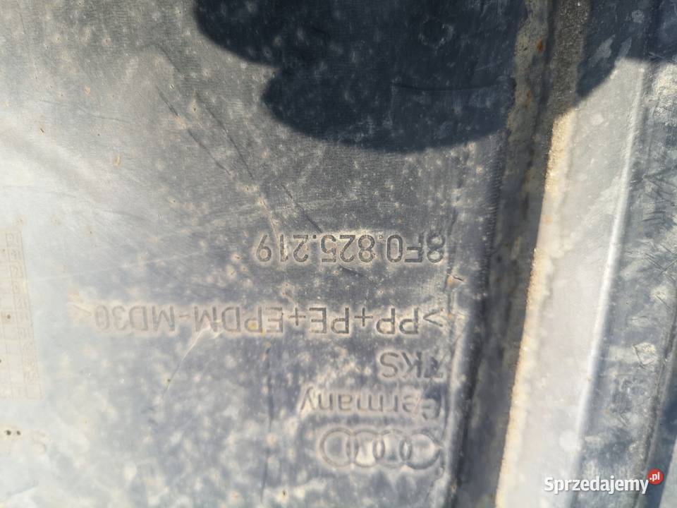 OSŁONA PODWOZIA AUDI A5 LEWA 8F0825219 Przystajń