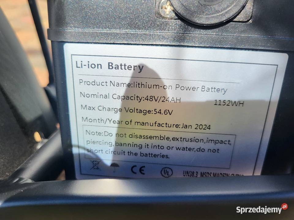 Rower elektryczny Racot