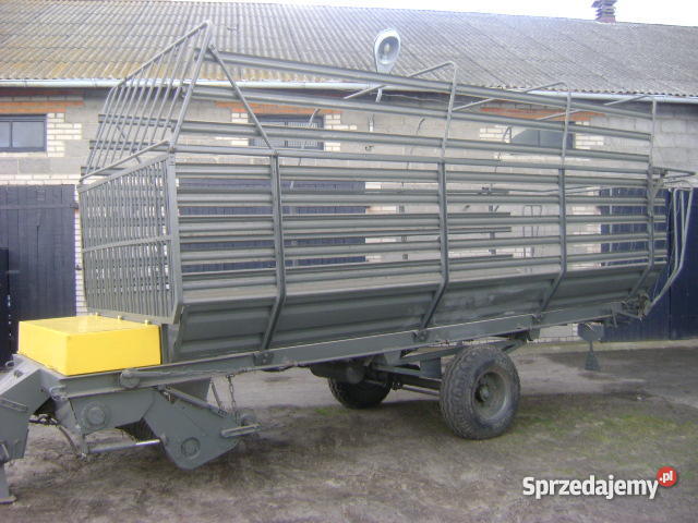 Przyczepa samozbierająca Mirosławiec T 0102 Maszyny rolnicze łódzkie Stryków