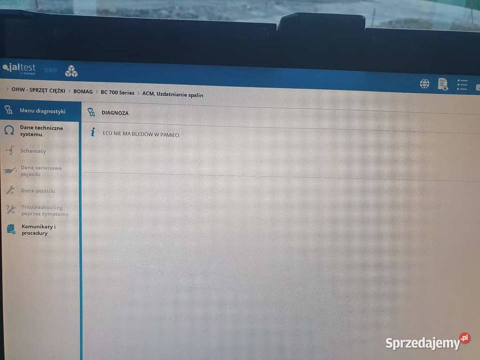BOMAG Usuwanie Wyłączanie SCR DPF EGR Adblue Brzesko naprawa