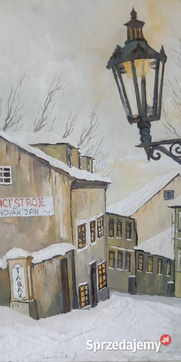 ręcznie malowany obrazek