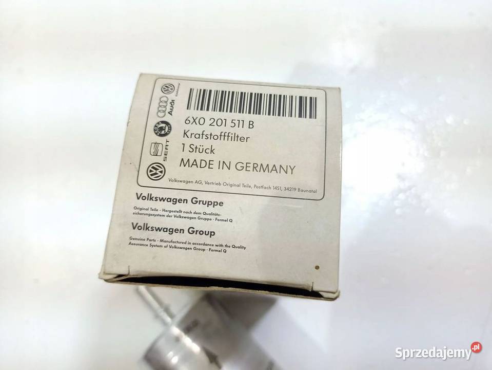 Skoda Fabia I 14 MPI FILTR PALIWA ORYGINAŁ OEM osobowe Skarżysko-Kamienna sprzedam