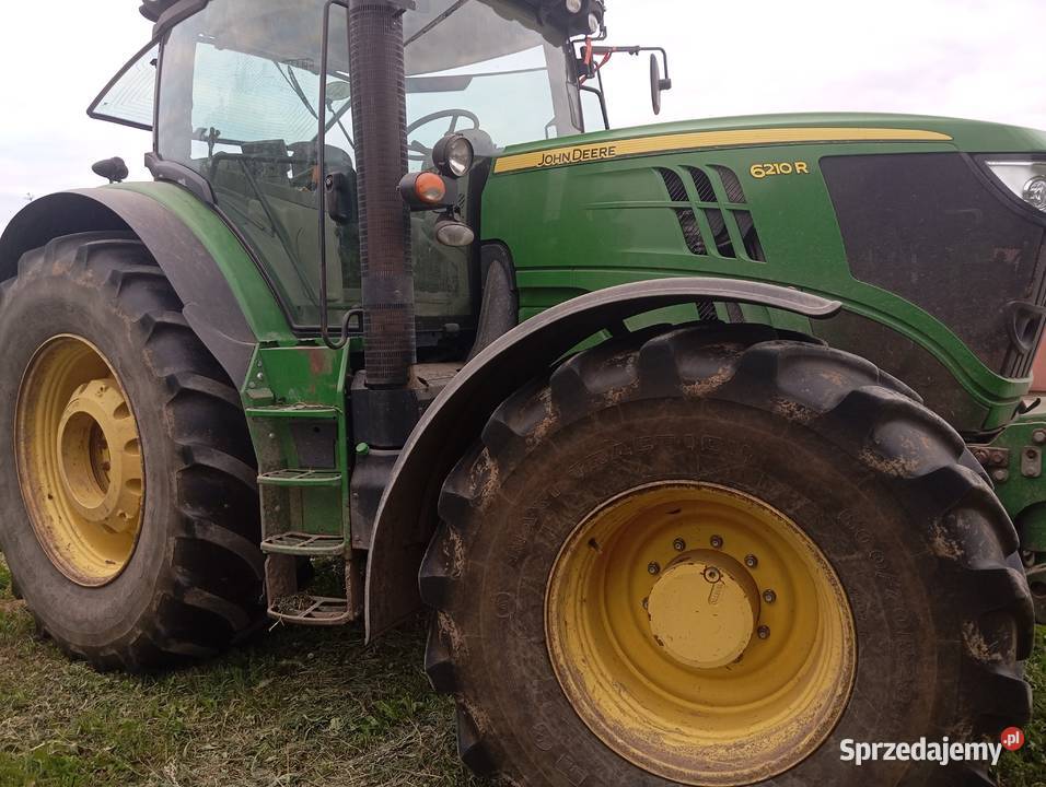 John Deere 6210R 240 2014r John Deere Wielgie