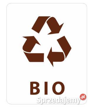 Zestaw naklejek do segregacji odpadów Kamionna