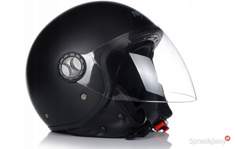 Kask motocyklowy otwarty Naxa S22czarny mat M Sosnowiec