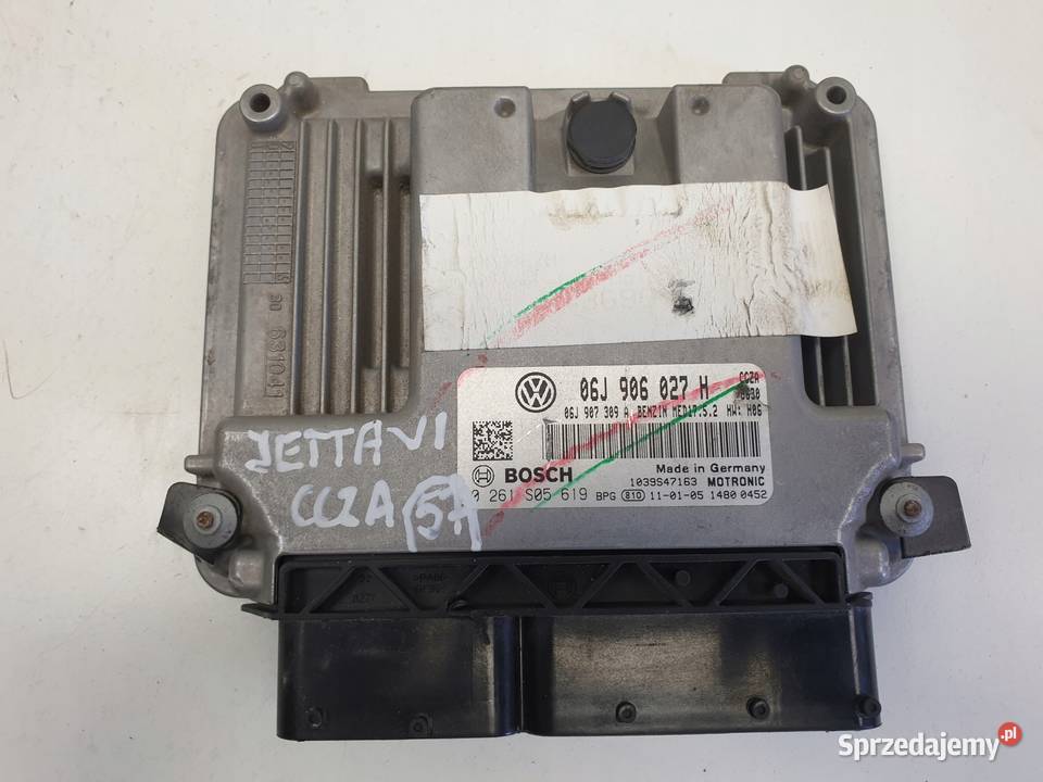 VW Jetta VI 20 TFSI STEROWNIK SILNIKA komputer Janów sprzedam