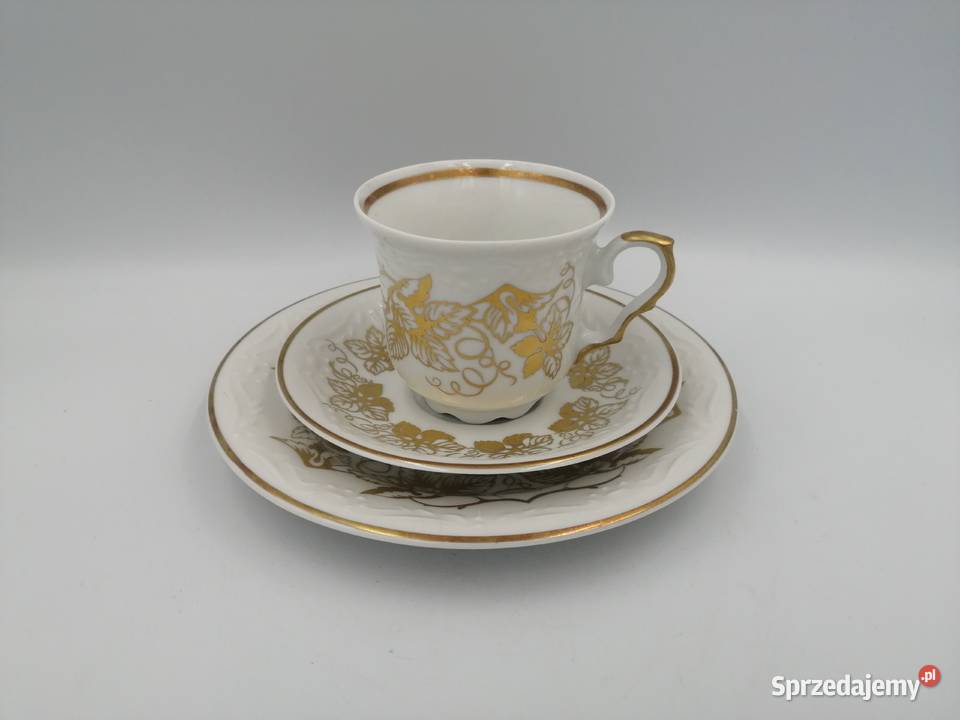 Serwis kawowy herbaciany porcelana Karolina z Porcelana i szkło Borów