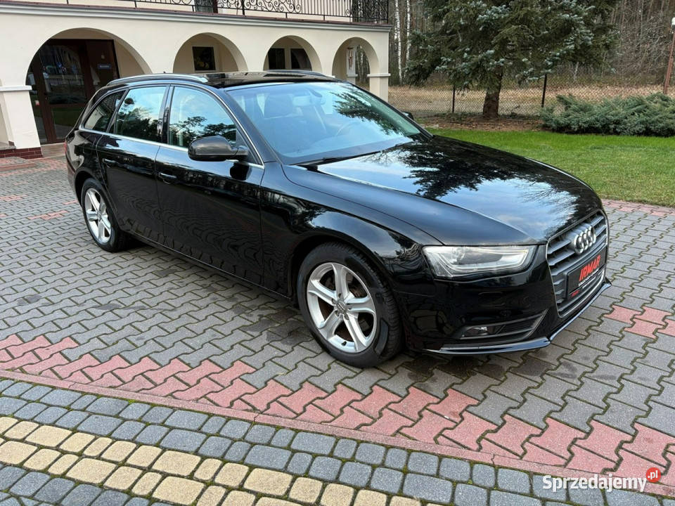 Audi A4 Avant 18 170 Xenony LEDy Sportowe fotele VAT marża Lipówki