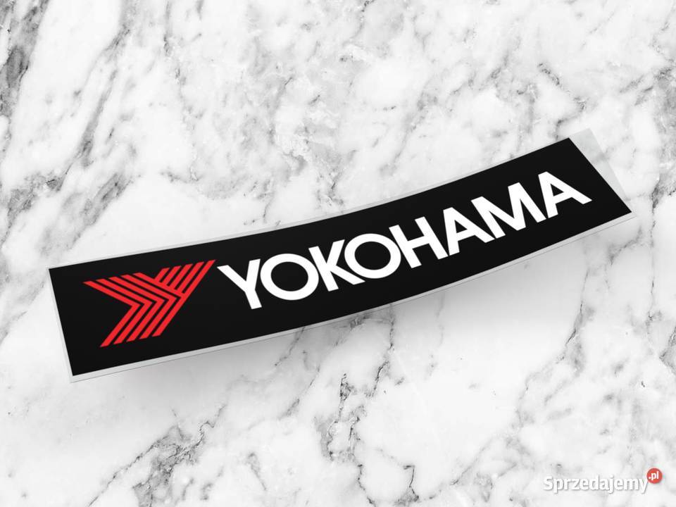 Naklejka YOKOHAMA 15 x 3 opony drift f1 moto