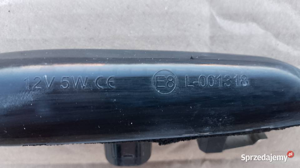 Kierunkowskazy Boczne LED Czarne BMW E46 zachodniopomorskie Myślibórz