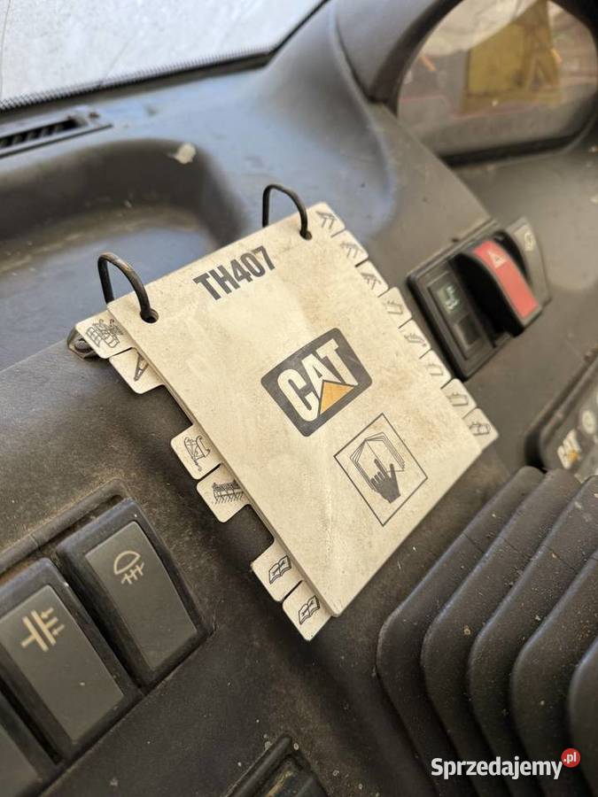Kabina do ładowarki teleskopowej CAT TH407 Bralin