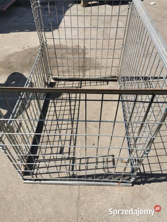 Metalowa nadstawka na paletę składany kosz na zachodniopomorskie