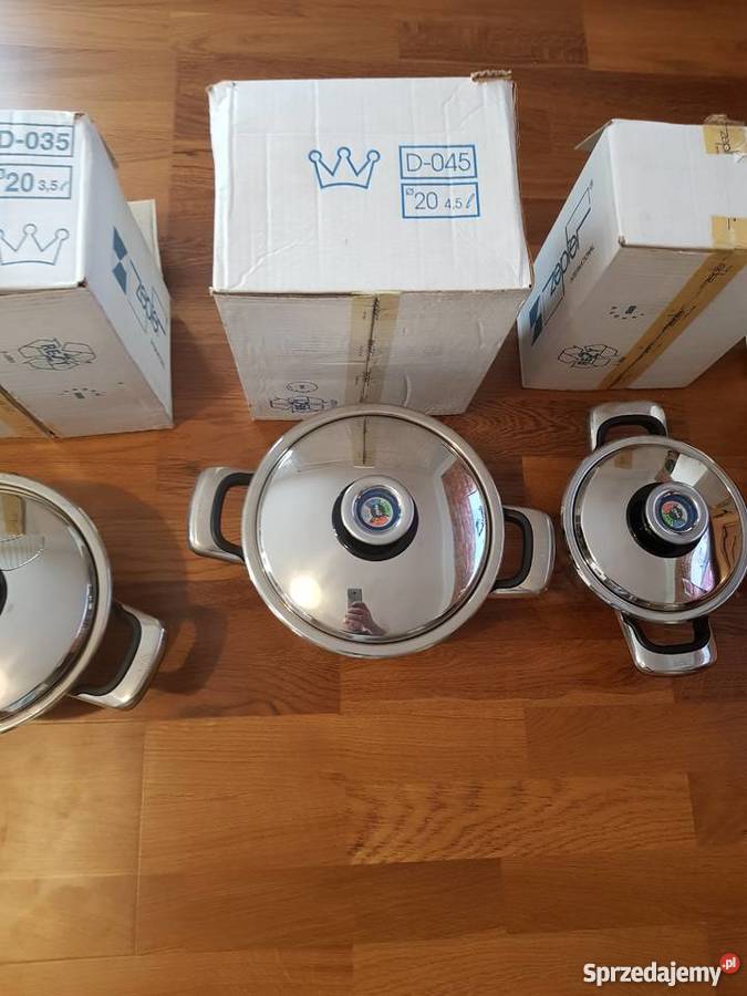 Garnki zepter Nowe Ustroń sprzedam