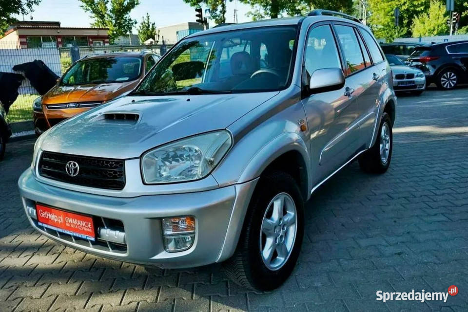 Toyota RAV4 20D4D Klima alu 4x4 serwis 100 2002r klimatyzacja RAV4