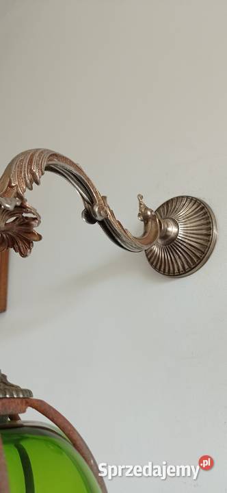 Stary Mosiężny kinkiet lampa Dom i Ogród kujawsko-pomorskie Włocławek