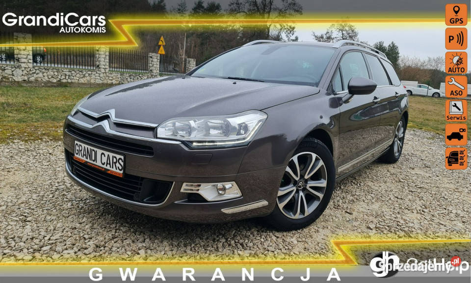 Citroen C5 20 HDI 150 Tourer Navi HydrActive Rok produkcji 2016 Chmielnik