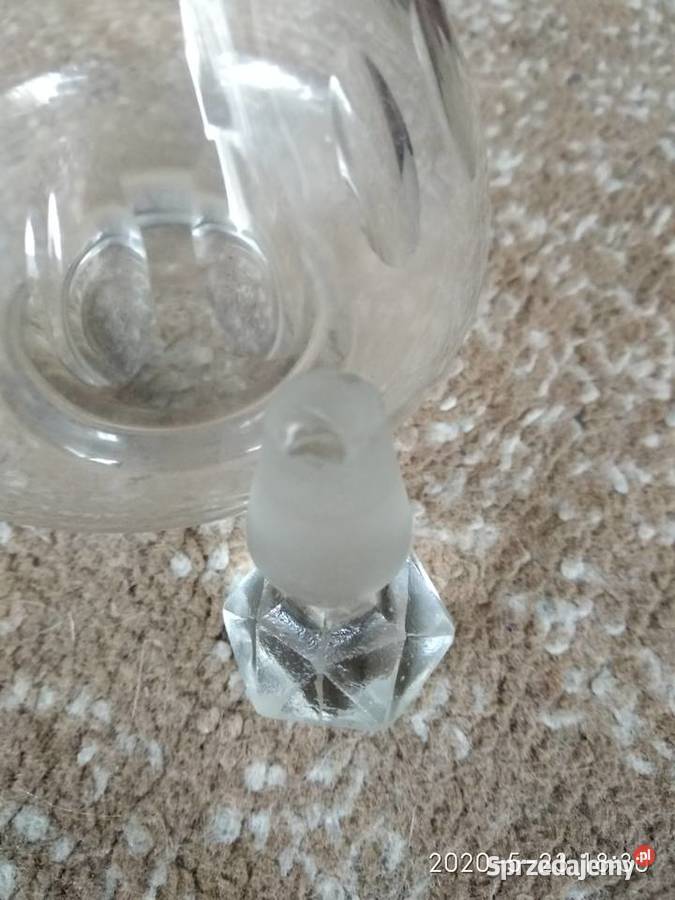 karafka huta szkła hortensja stara inny model Poznań