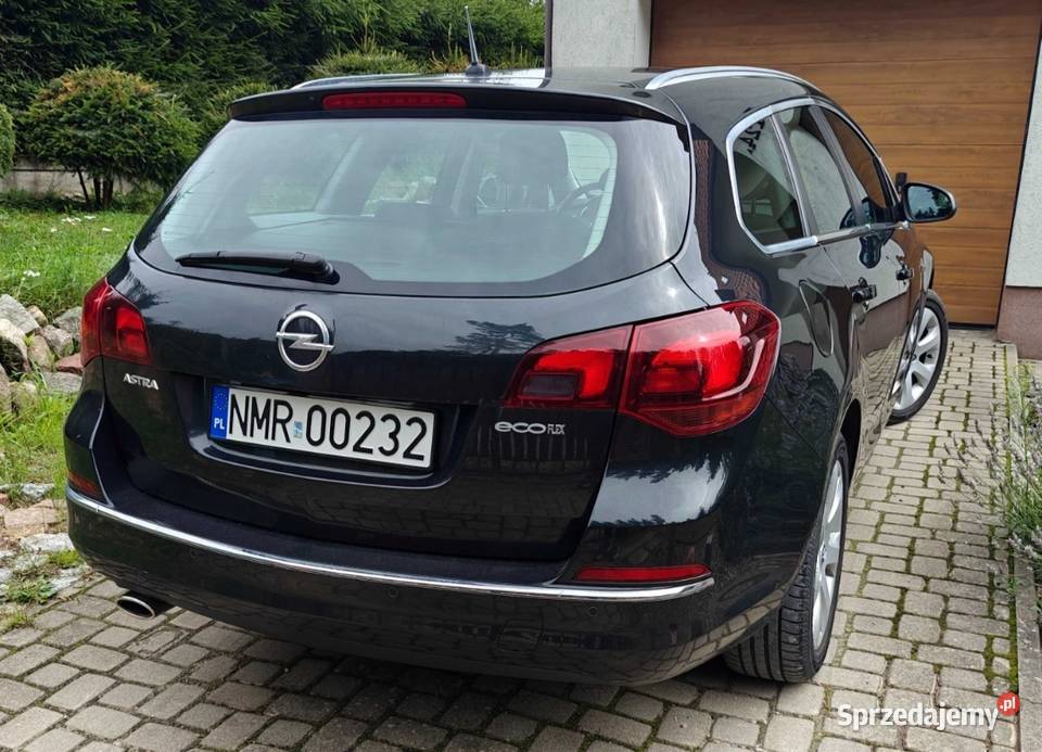 Opel Astra J 14 turbo LPG polski salon Mrągowo
