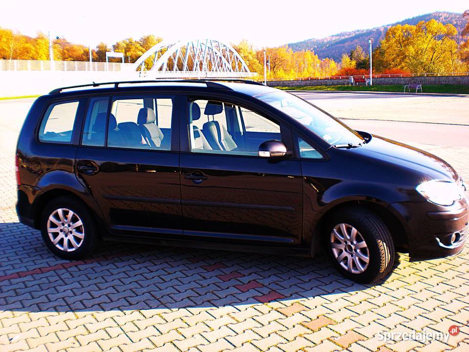 VW Touran 19 TDI 2009r skrzynia 6biegów lakier metallic małopolskie Sucha Beskidzka sprzedam