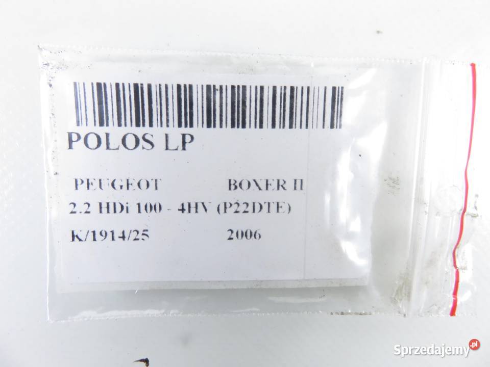 PÓŁOŚ LEWA PEUGEOT BOXER II 22 HDi osobowe małopolskie