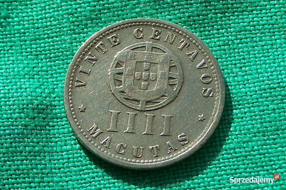 Angola Portugalska IIII macutas 1927 Elbląg sprzedam