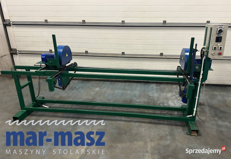 Obrzynarka dwupiłowa O2p315 Biznes i Przemysł Sierakowska Huta