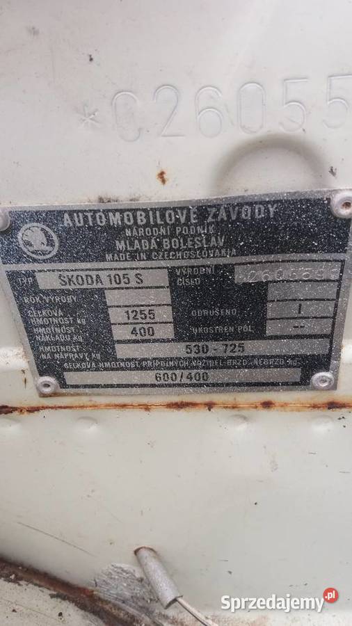 Sprzedam Skode 105s Wołomin