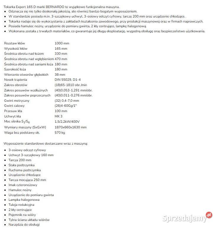 Tokarka mazowieckie Chrośla