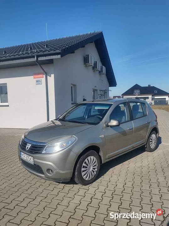 Sprzedam DACIA SANDERO 2009 12 ben stan bez