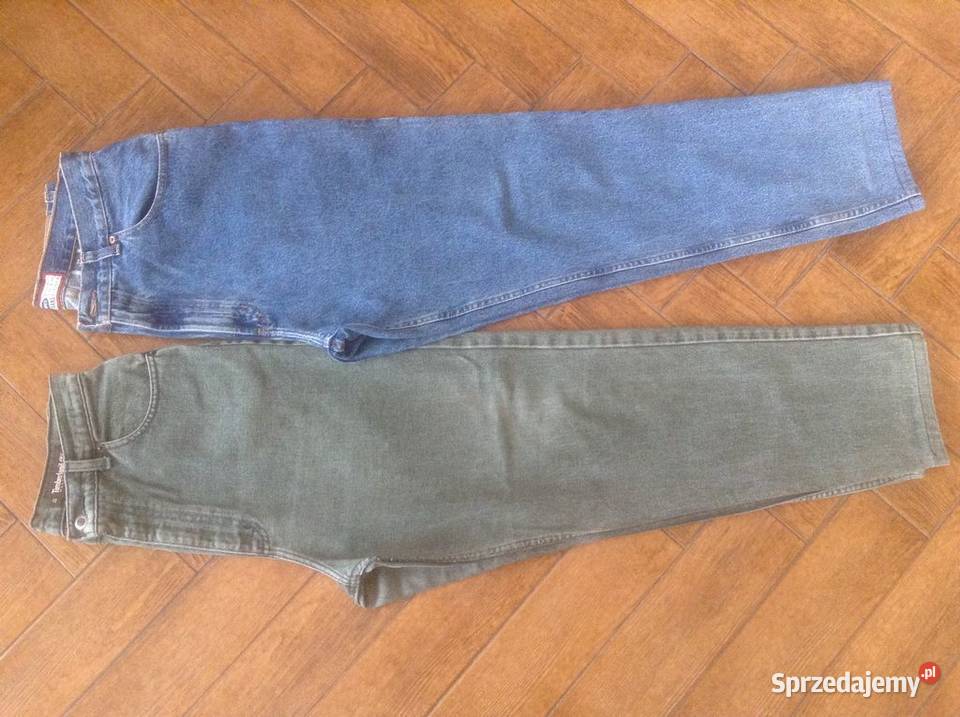 2 jeansy damskie 100 baw 12 i 14 TIMBERLAND i Inny materiał Odzież damska Opole