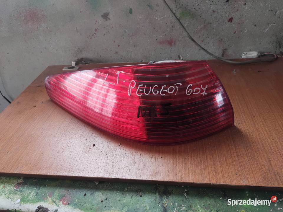 PEUGEOT 607 lampa tył prawa lewa Kielce